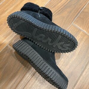 Clarks Black Ankle Boots